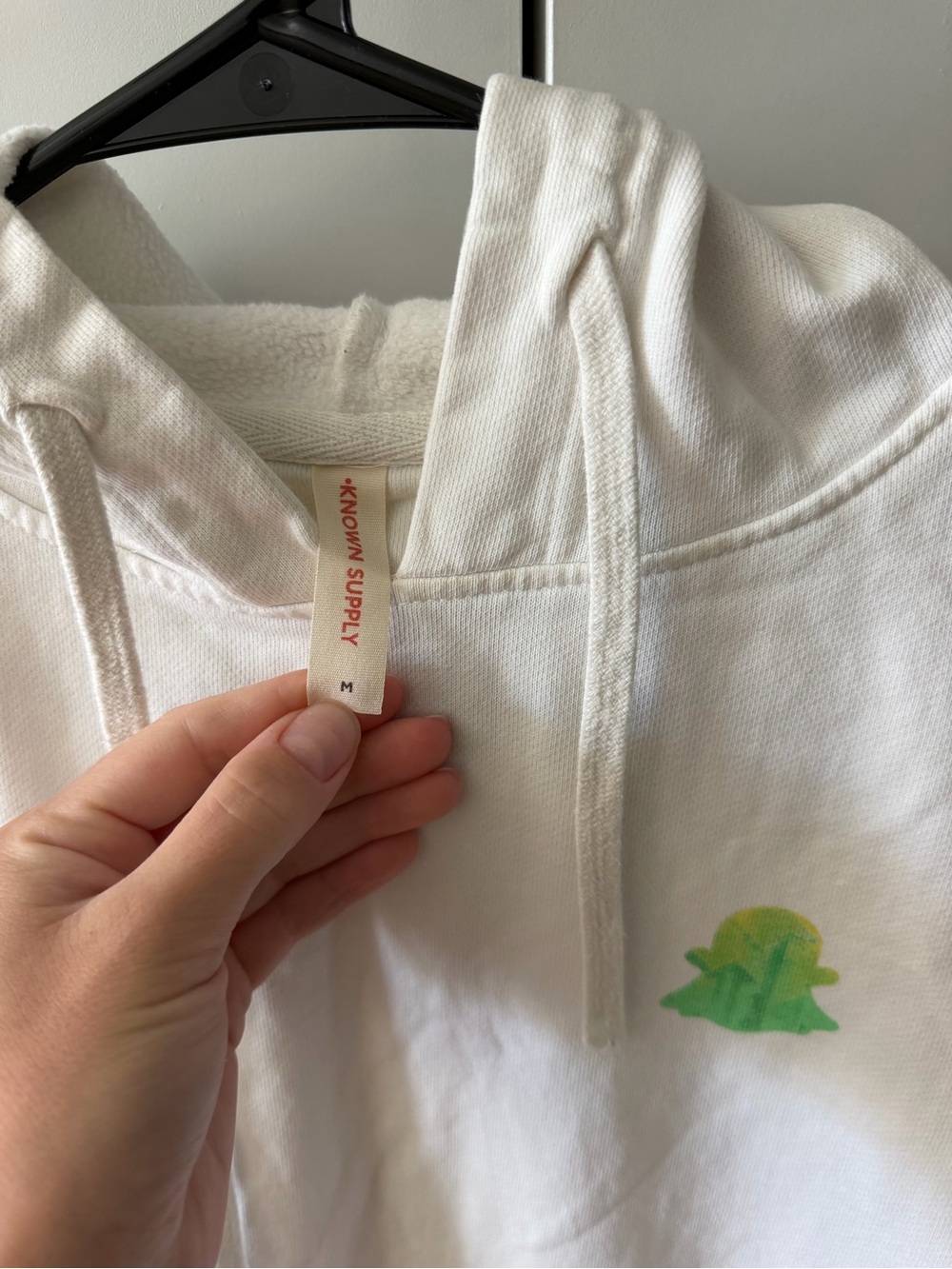 Known Supply White Snapchat Hoodie – Size M